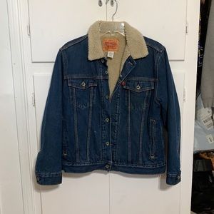 Levi’s Denim Trucker Sherpa Jacket